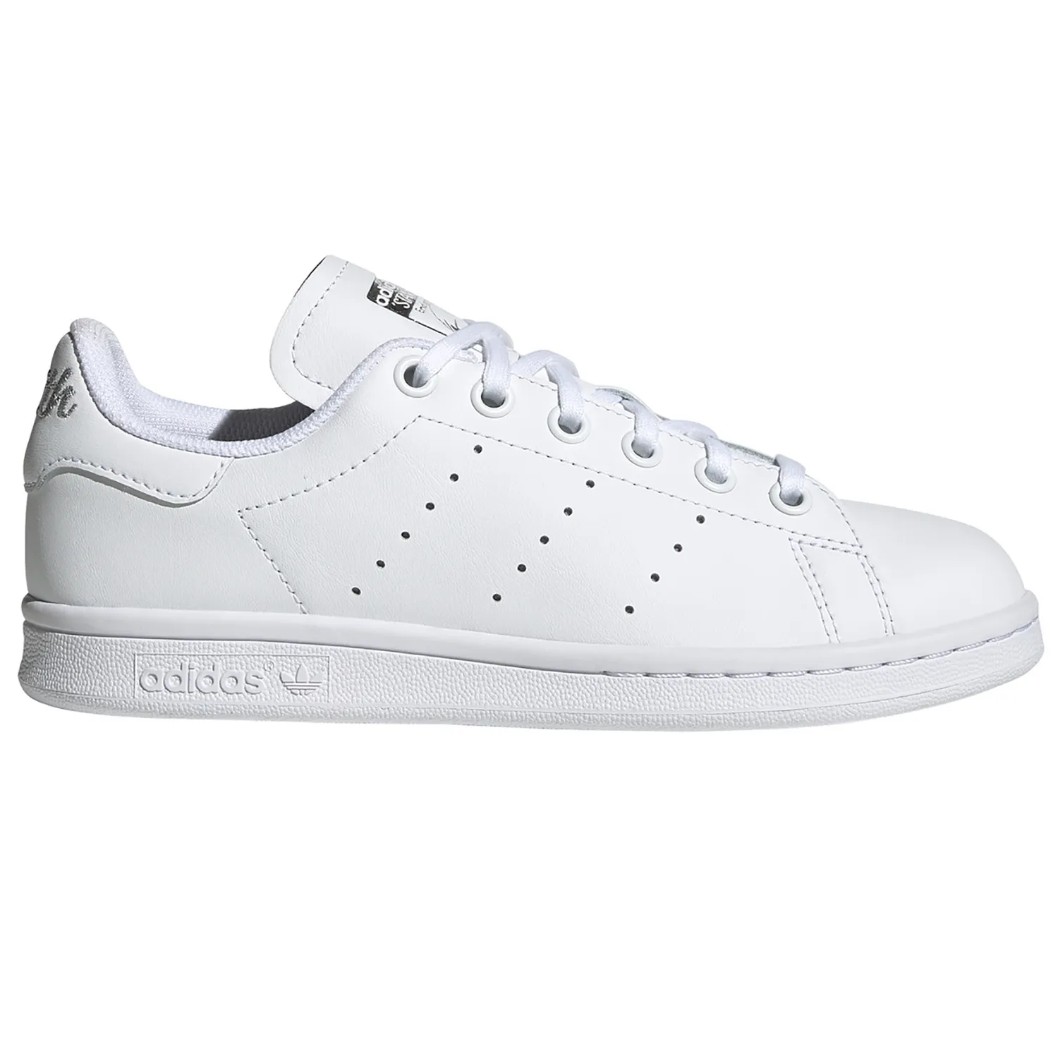 adidas Originals Stan Smith J Sneaker weiß silber EF4913