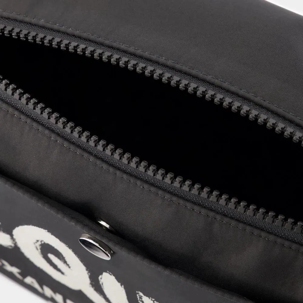   Alexander McQueen  Camera Crossbody - Polyester - Black Black  Schultertasche 