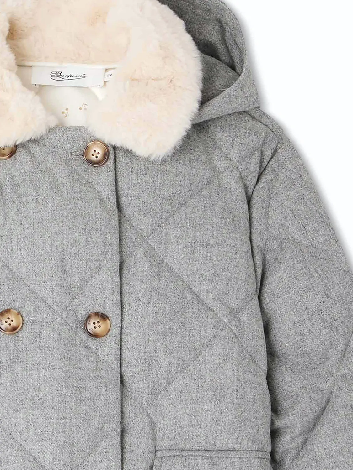 Bonpoint winter jacket MODESTY Grey