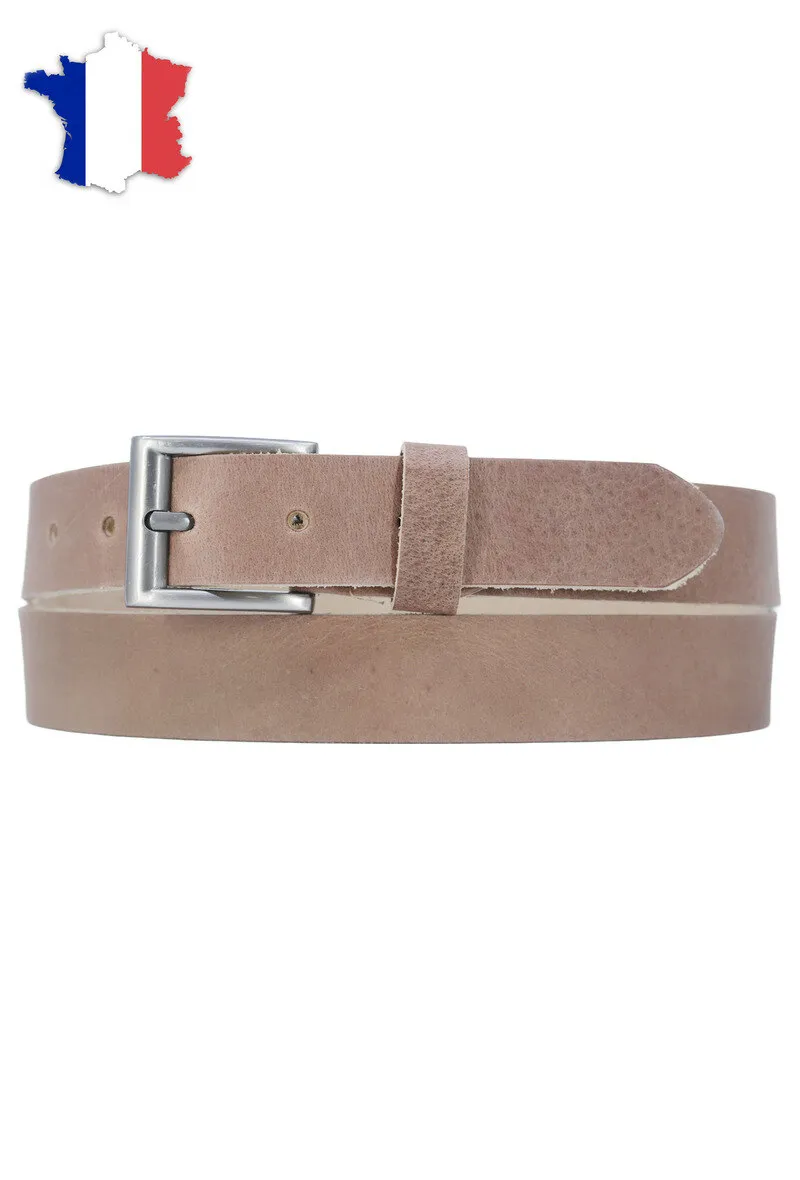 Buffalo leather belt 30mm ajustable