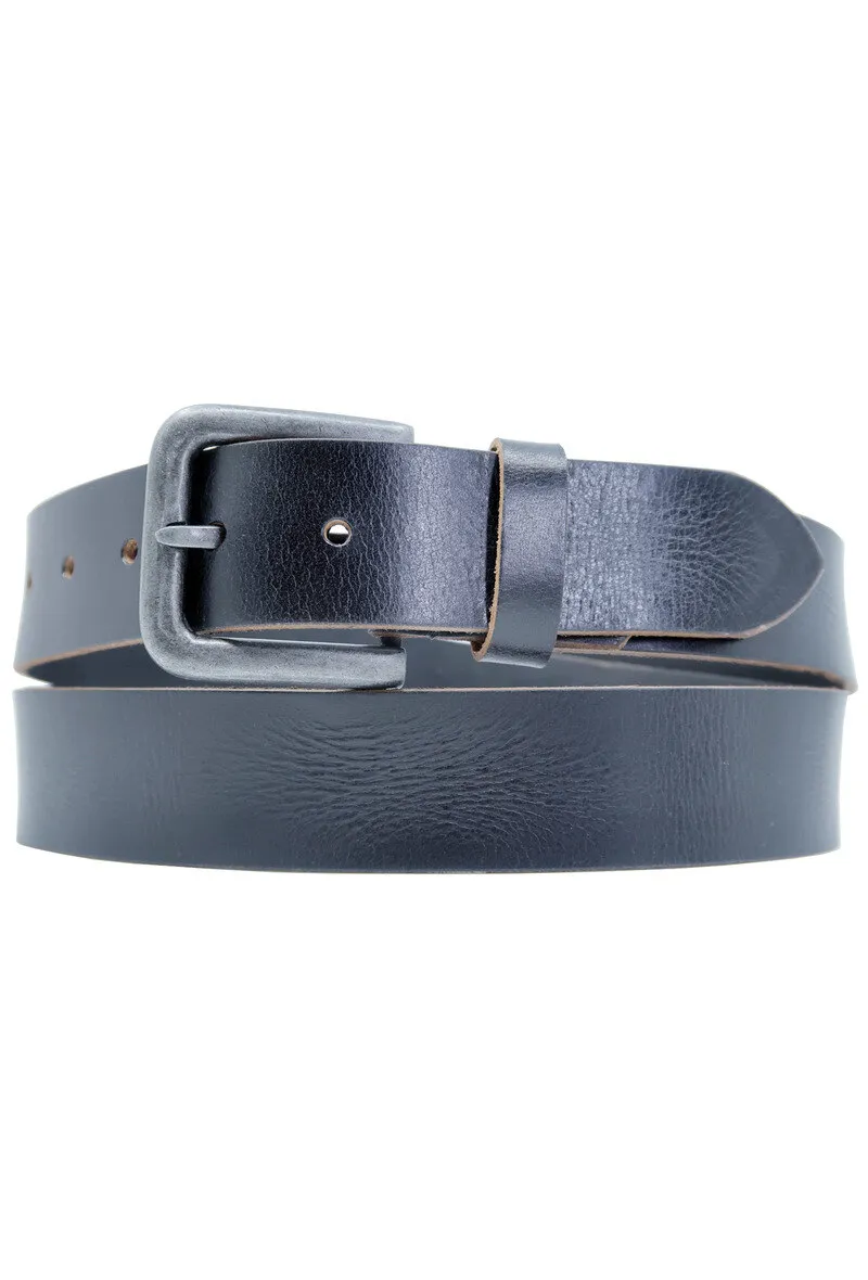 Buffalo leather large vintage belt