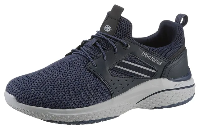 Dockers by Gerli Slip-On Sneaker, Slipper, Sneaker, mit leichter Laufsohle in Komfortweite G (weit)