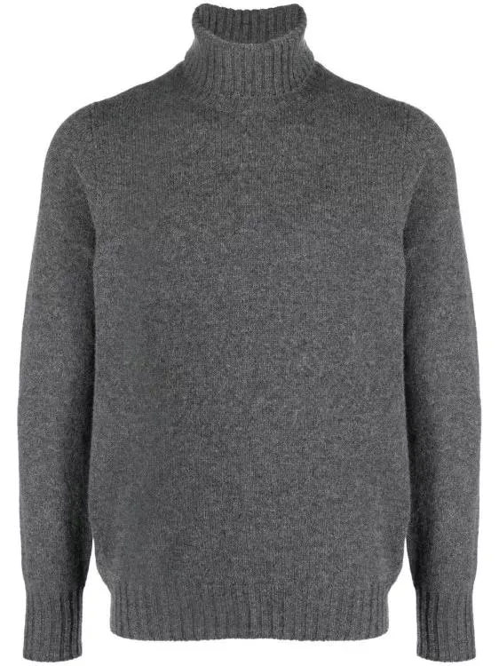   Drumohr  High Neck Sweater Grey