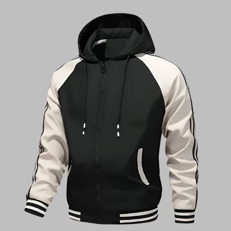 Floris Casual Weste | Herren Hoodie mit Reißverschluss für den Alltag