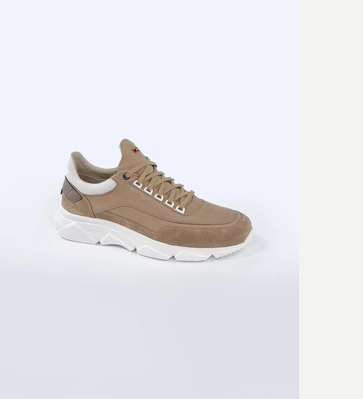 Herren emilio adani Sneaker aus Leder in Beige kaufen 37427