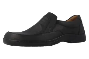 Jomos Slipper in Übergrößen Schwarz 406201 44 000 große Herrenschuhe