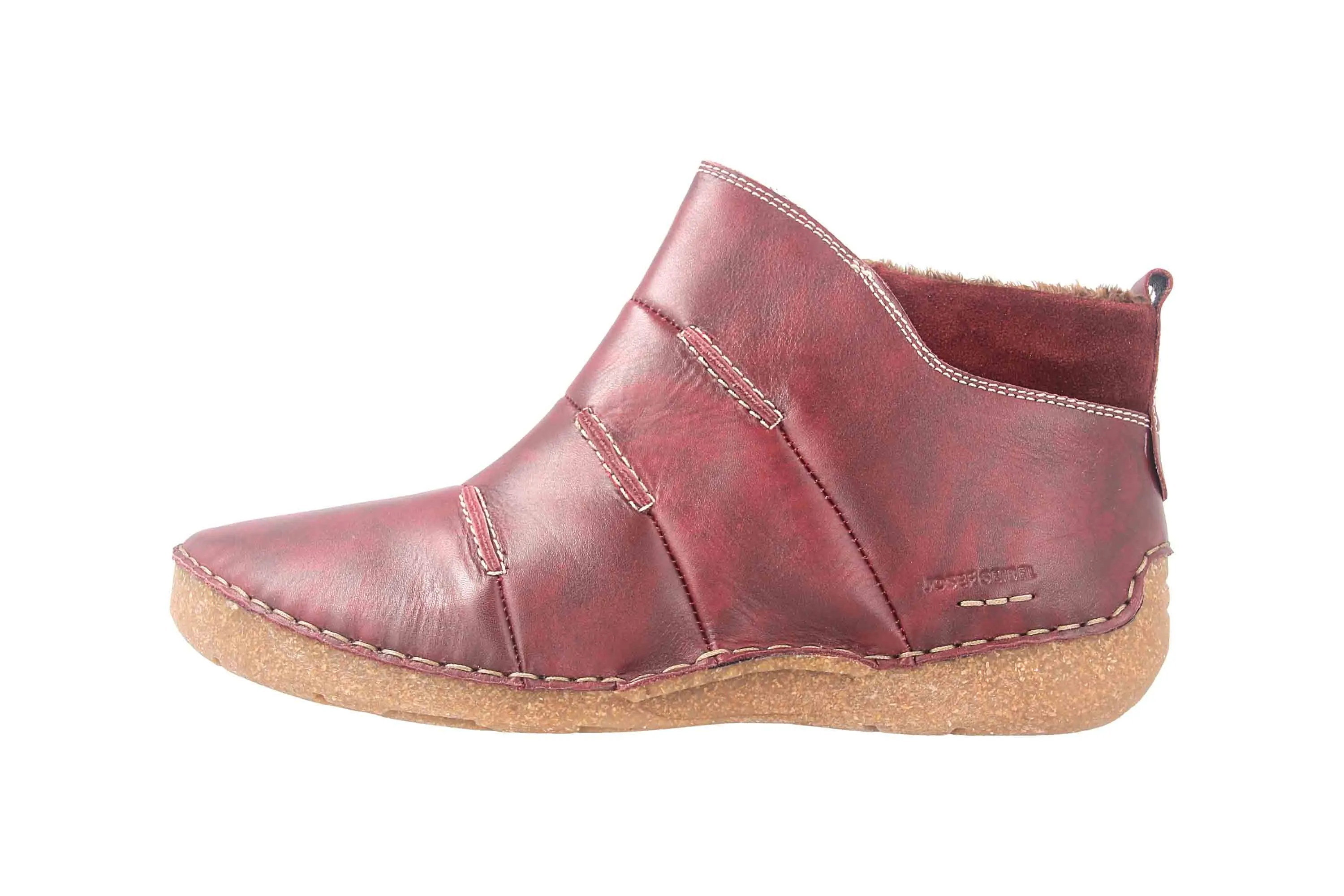 Josef Seibel Fergey 53 Stiefeletten in Übergrößen Rot 59653 VL259 460 große Damenschuhe