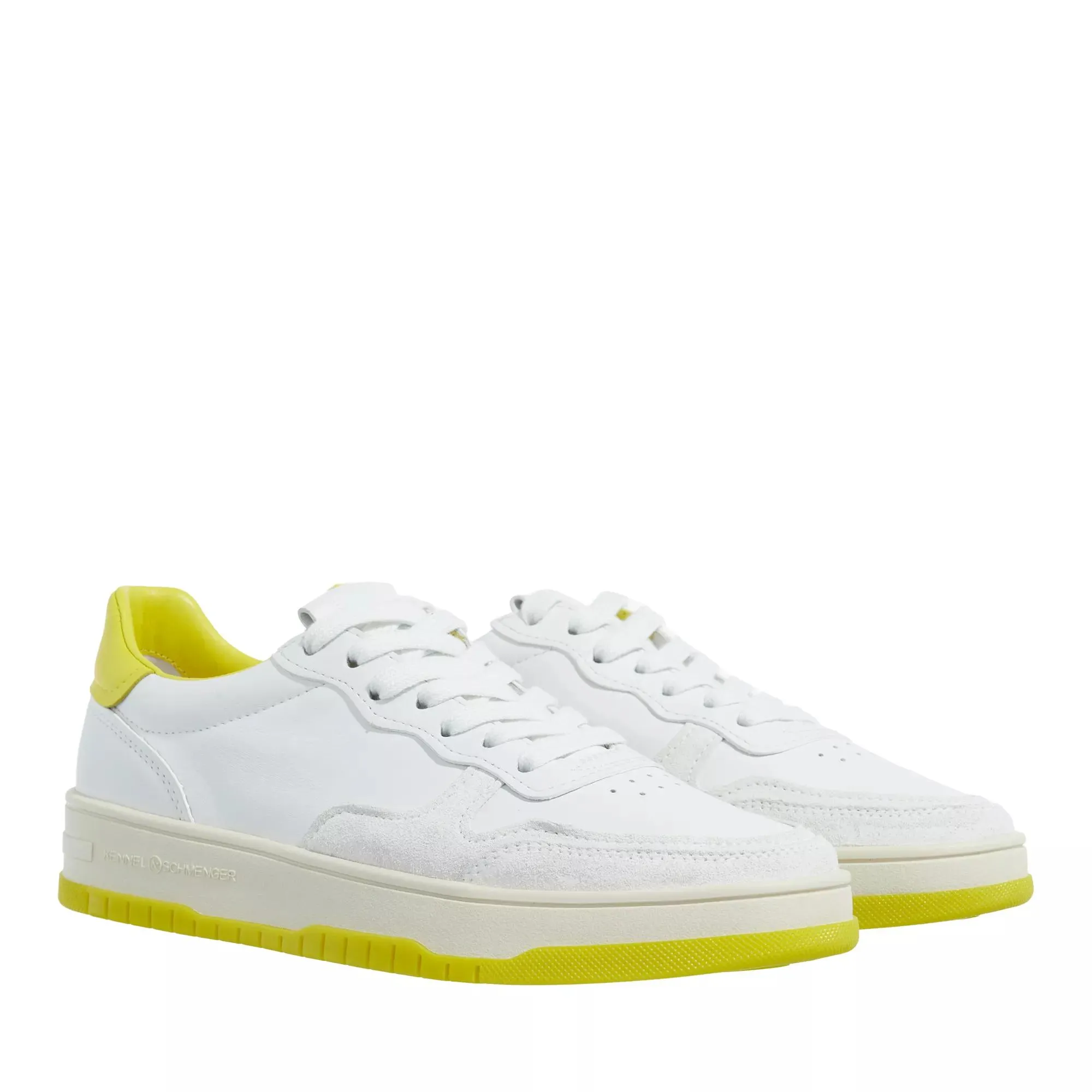   Kennel & Schmenger  Drift Bianco/Yellow  Low-Top Sneaker 