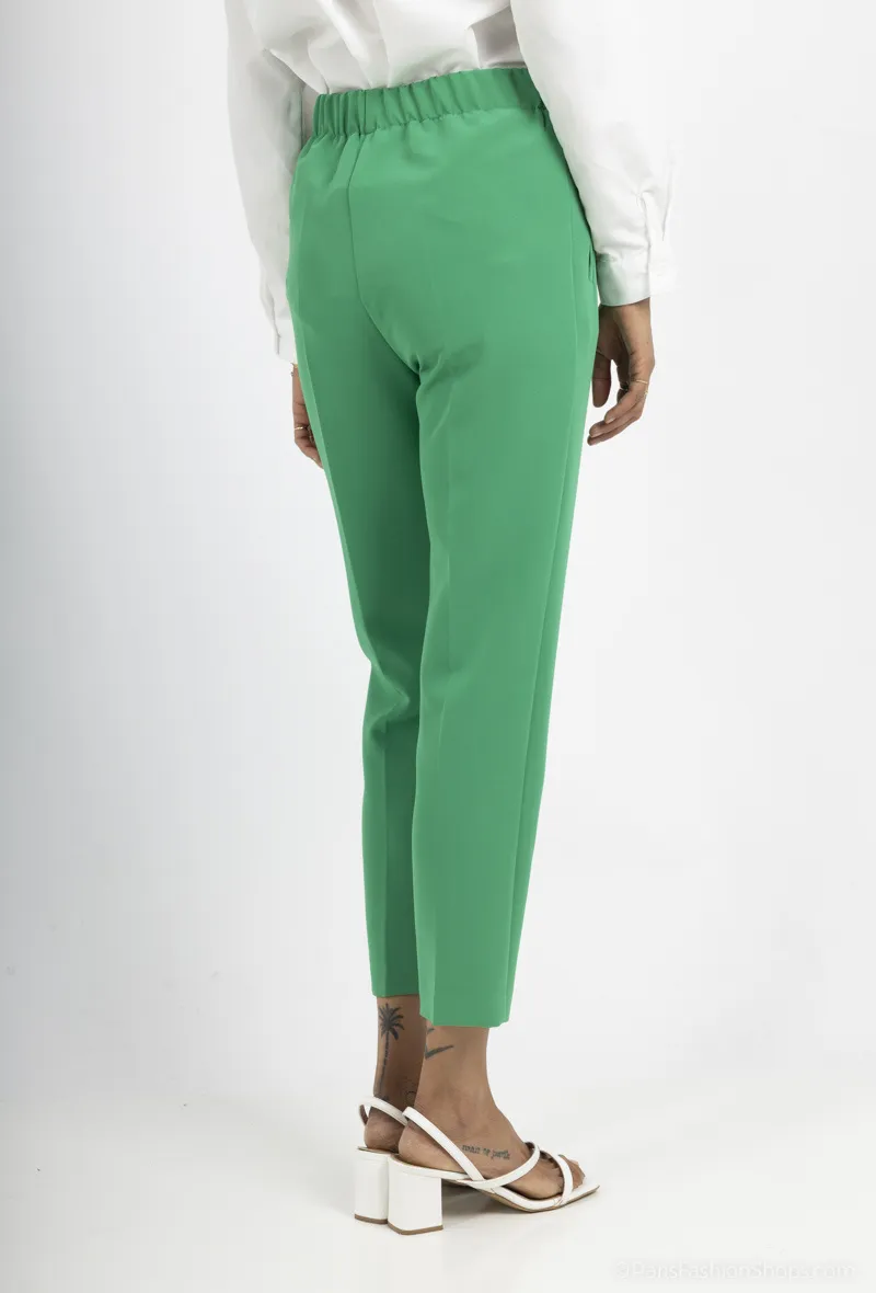 Klassische Slim-Fit-Hose mit Gummizug