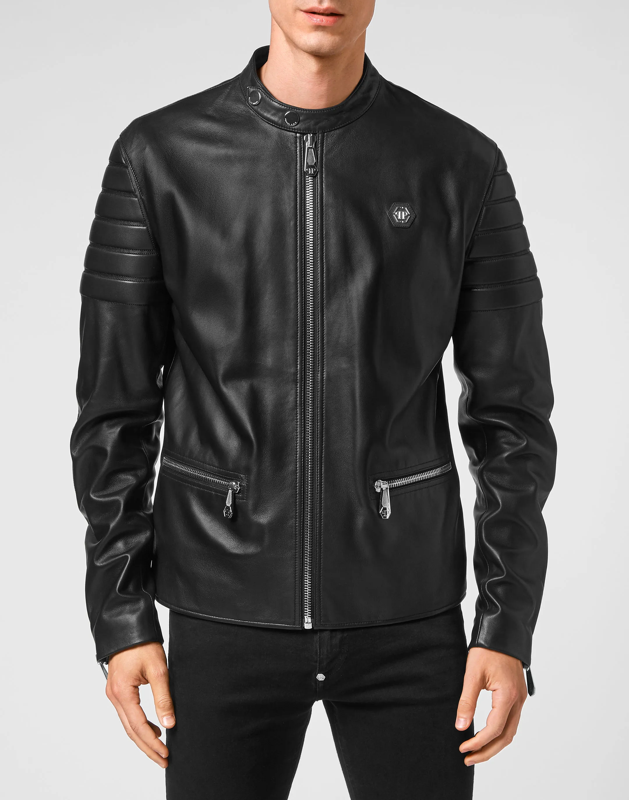 Leather Moto Jacket Dobermann