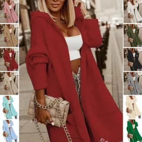 Leichte und komfortable Strickjacke