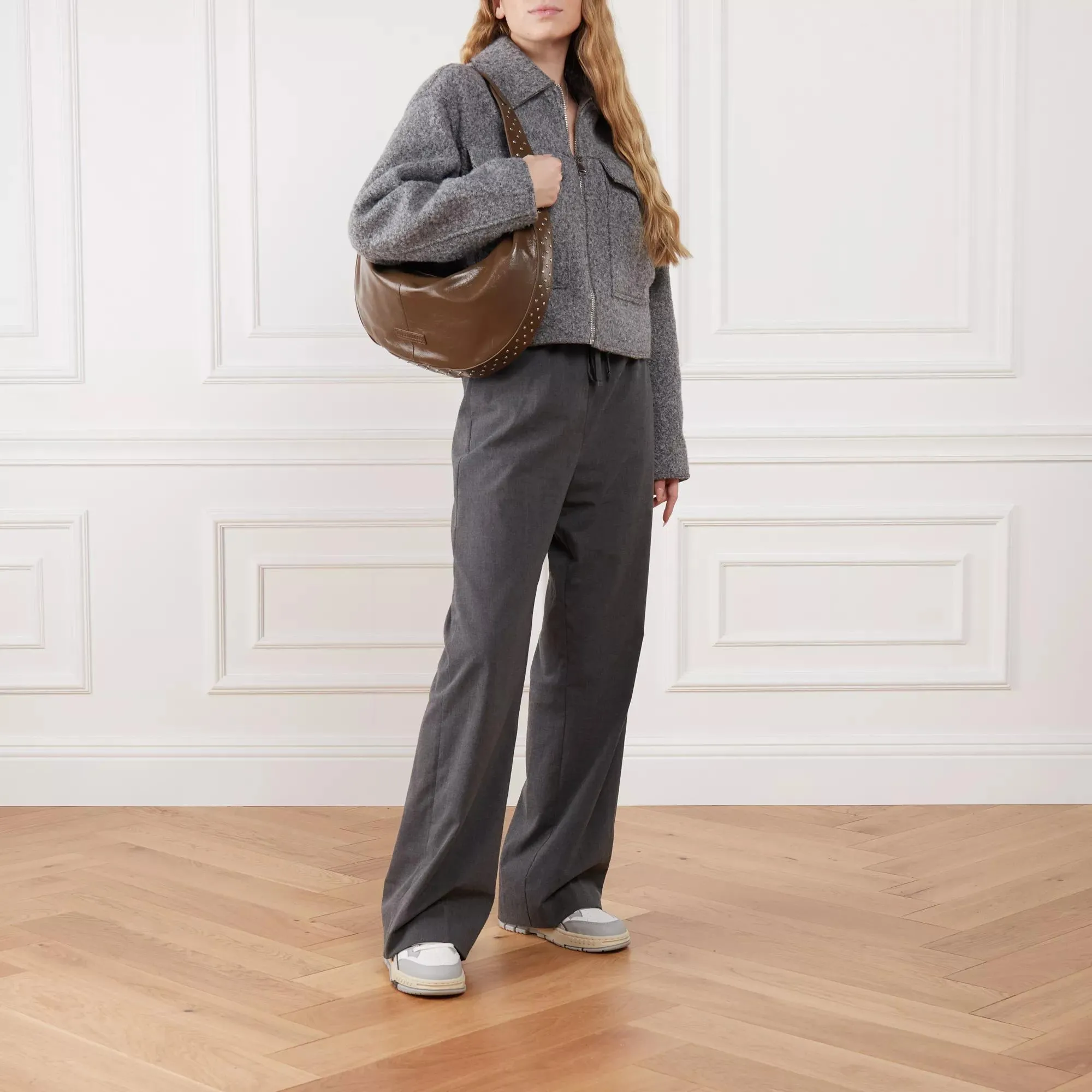   LES VISIONNAIRES  Enya Western Light Coffee  Schultertasche 