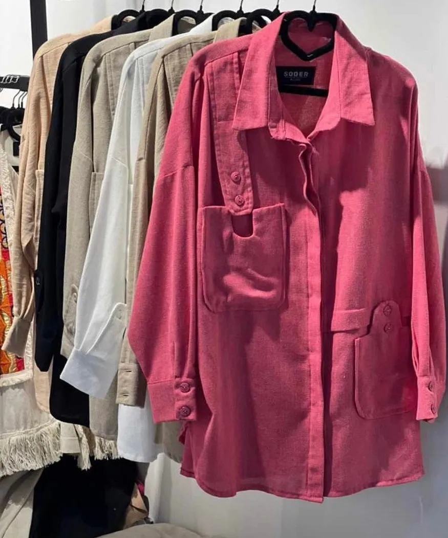 Lily - Rosa Bluse