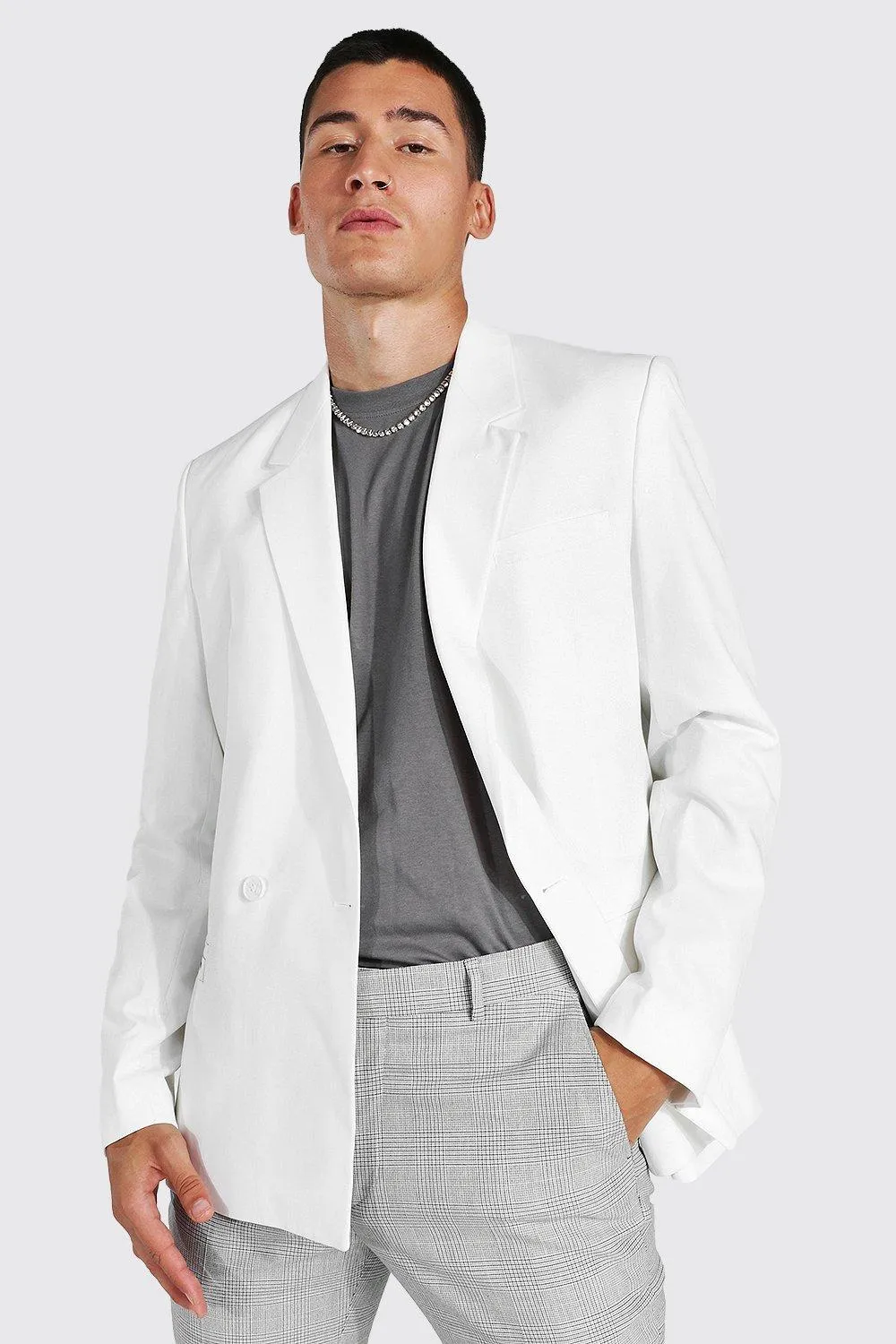 Lockerer zweireihiger Blazer