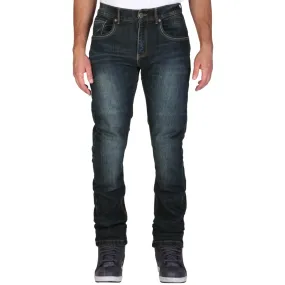 Modeka Glenn II Herren Jeans Stone Wash Blue Kurz 40