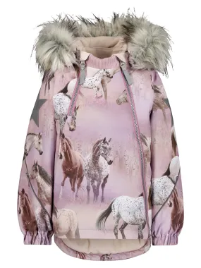 Molo winter jacket Hopla Fur Lilac