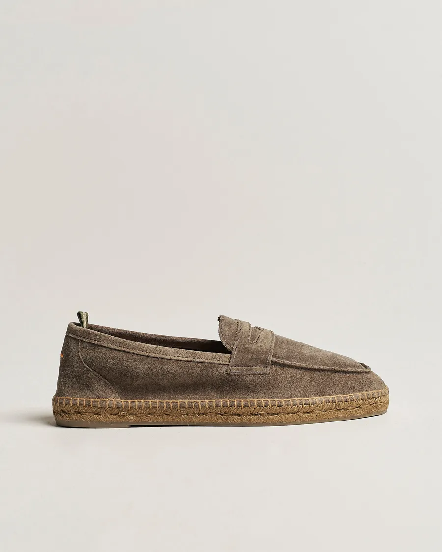 Nacho Casual Suede Loafers Topo