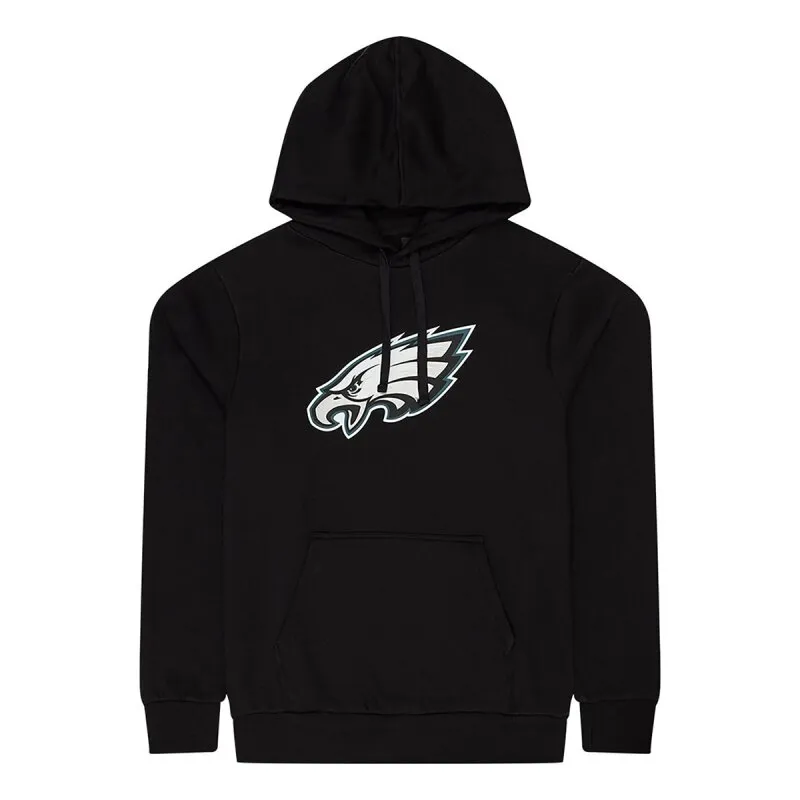 New Era Herren Hoodie NFL Philadelphia Eagles Logo schwarz