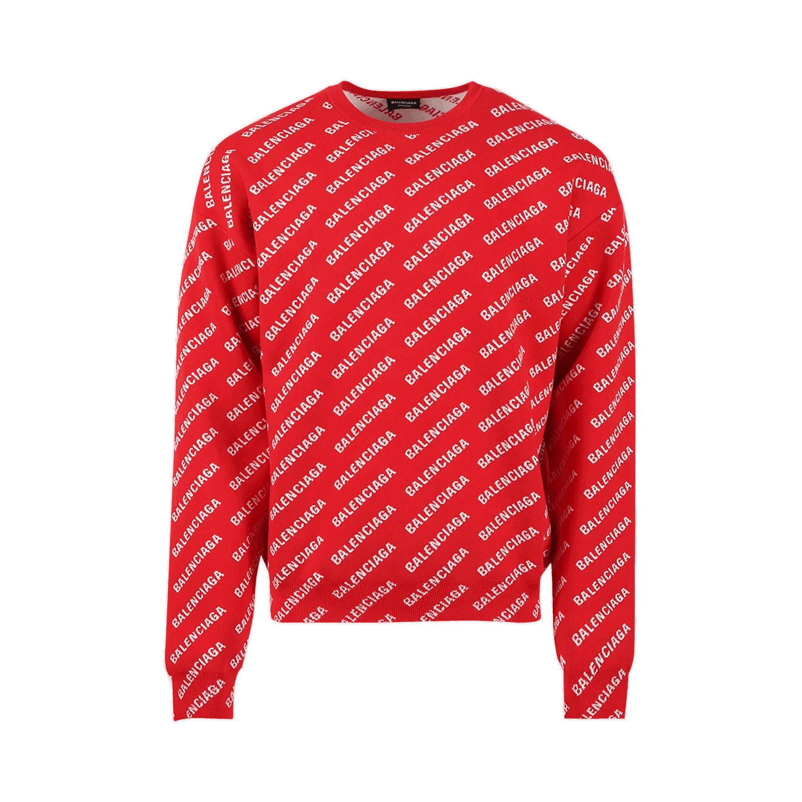 Pullover Balenciaga All Over Logo Crewneck 702952 T3233 6090