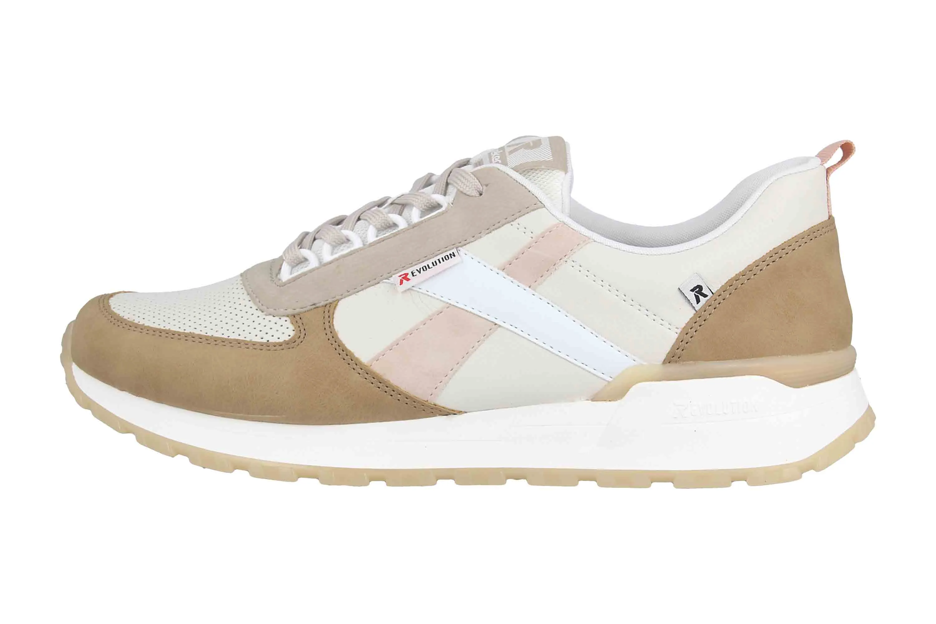Rieker Evolution Sneaker in Übergrößen Mehrfarbig W0602-82 große Damenschuhe