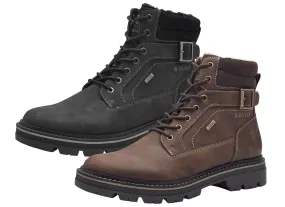 s.Oliver Herren Stiefelette Schnürboot warm gefüttert Tex Membran