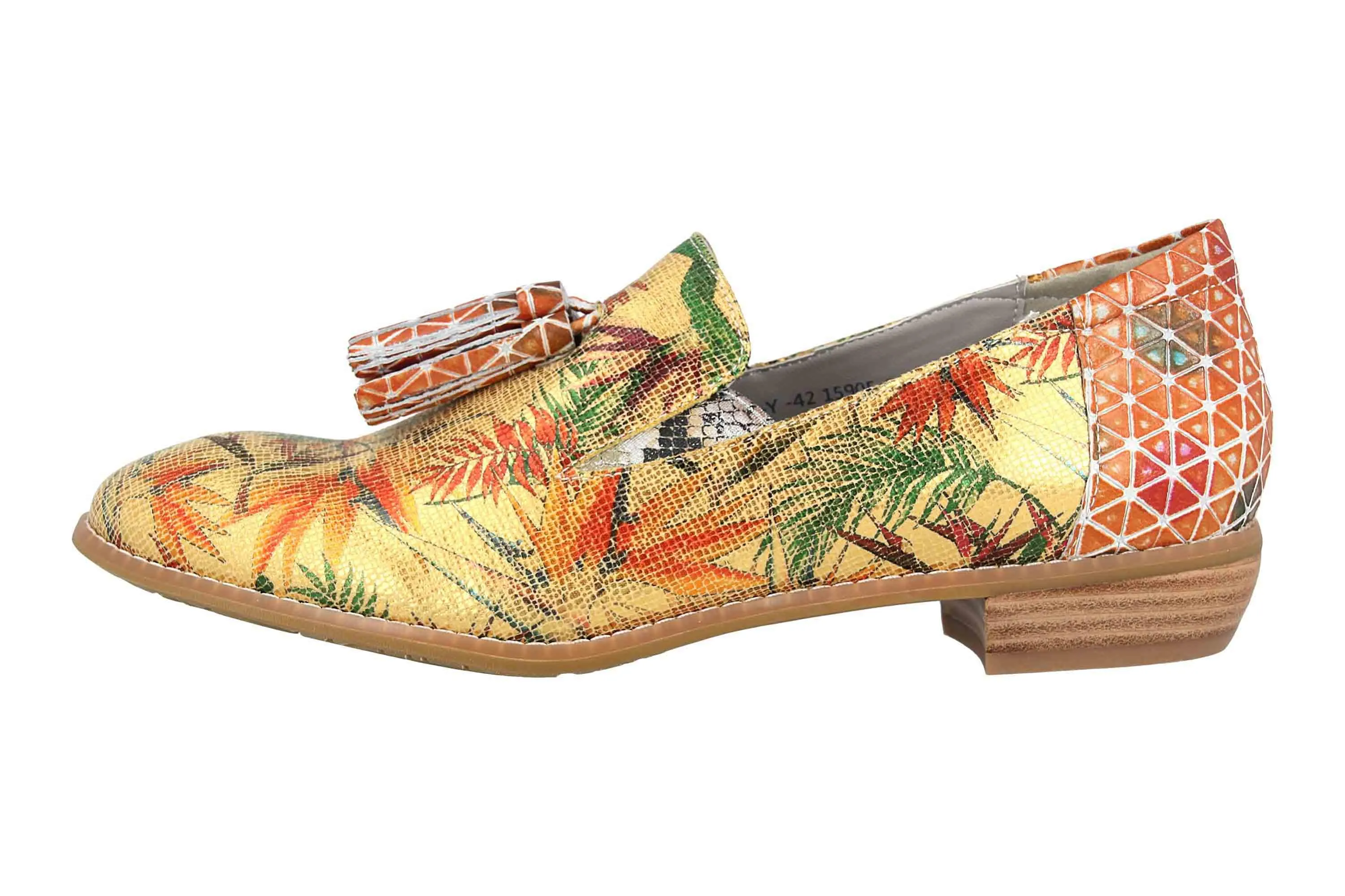 Spring Footwear Slipper in Übergrößen Mehrfarbig Klasik-Prdise-Y große Damenschuhe