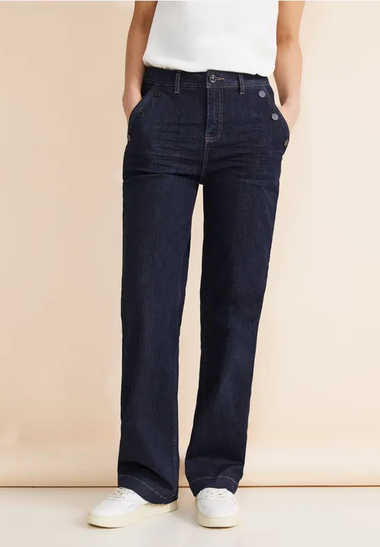 Street One Casual Fit Jeans  - Style WIDE LEG